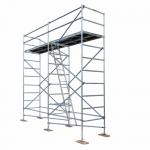 Cuplock Aluminium Mobile Scaffold  H Frame Ladder Scaffolding System for sale