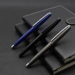 Matte Business Gift Roller Ball Pen 0.5mm Signature Pen Metal Gel Pen Custom Logo for sale