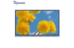 China 400cd/M2 75 Inch Interactive Led Meeting Flat Panel For Teaching 5000hrs supplier