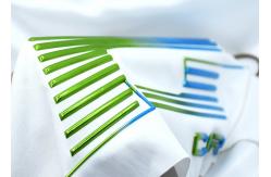 China OEKO Reflective TPU Badges Heat Transfer Silk Screen Label supplier