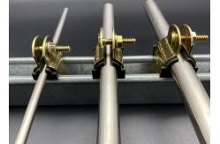 China Strut-Mount Metal Routing Cushion Clamps for Insulated Pipe supplier