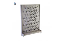 China Corrosion Resistant Lab Peg Board , Square Lightweight PP PegBoard supplier