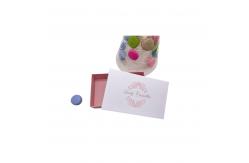 China Sweet Pink Macaron Packaging Box High Quality 12 pcs with Plastic Inner Tray supplier