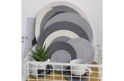China Rattan Cup Coasters Dining Table Mat Heat Insulation Holder Hand Woven Flax supplier