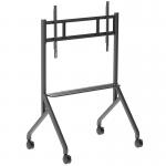 Mobile TV Wall Mount Height Adjustment TV Cart TV Brackets Trolly Stand for 65-86 Professional Full Motion for sale
