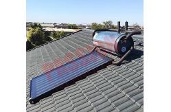 China High Performance Flat Plate Solar Water Heater Pitched Flat Solar Collector supplier