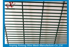 China Dark Green Custom Security Fence , Residential Security Fencing Eco Friendly supplier