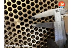 China ASTM B171 C46400 Stationary Tubesheet Essential Component For Heat Exchangers supplier