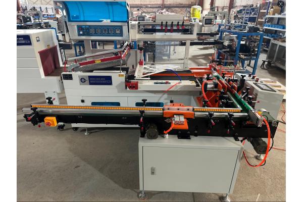 Automatic POF/PE Film L Bar Sealer with Heat Shrink Packing Machine