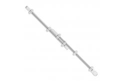 China 300cm Extendable Curtain Track Rf433 Motorized Curtain Track System supplier