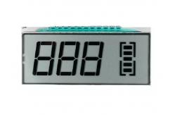 China TN Monochrome Lcd Display , Metal Pin / FPC Custom LCD Display supplier