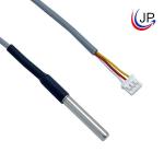 High Precision Epoxy Digital Temperature Sensor PVC Sheathed Cable DS18B20