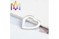 China 1.5MM Thickness Three Piece Set Hollow Heart Pendant For Bracelet supplier