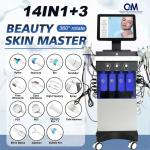China Top Quality Skin Peeling Water Oxygen Facials Deep Cleansing 14 In 1 Deep Cleansing Anti Wrinkle Whitening Hydro Micro Dermabrasion Facial Machine manufacturer