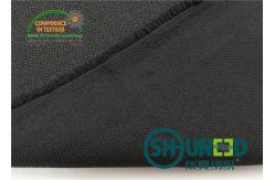 China 100% Polyester Fusible Twill Woven Interlining Fabric With Double Dot supplier