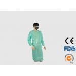 Fluid Resistant Disposable Barrier Gowns , Anti Dust Disposable Protective Wear for sale