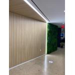 Seamess Woodgrain Aluminium Panels Microperforated Metal Wall Soundproofing Board for sale