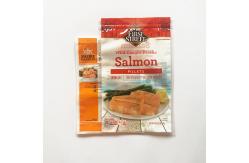 China PET/PE Zipper bag Vacuum pack resealable salmon packaging pouch supplier