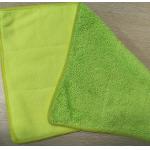 Green Twisted Recombination Terry Fabric Microfiber Dust Mop 25*35cm 480gsm for sale