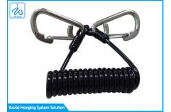 China Self Retracting Green Spring Lanyards Cell Phone Loop Lanyard supplier