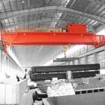 Heavy Duty Box Type Double Girder Overhead Crane For Factory Yard for sale