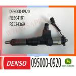 DENSO commonrail injector  095000-0920 23670-30020 23670-39025 23670-39026 RE504181 RE524369 for sale