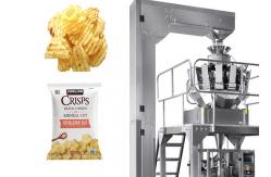 China 820mm Multi Purpose Packing Machine 0.75KW 60bags/min Chips Pouch supplier