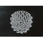 100mm Diameter LED Ceiling Light Lumen 9W Stamped Aluminum Crystal Lampshade