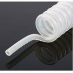 Threaded Flexible Silicone Tubing Spiral Odorless For Oxygen Absorbing Machine for sale