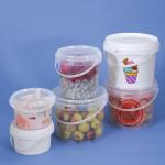 300ml 500ml 750ml 1L 1.5L 2.5L 4L PP Plastic Food Packing Bins for Food Manufacturing for sale