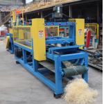 Length 500mm Logs Processing Wood Wool Machine Firelighter Making