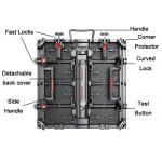 High Precision Outdoor Rental Screen with Die-Casting Aluminum and High Flatness