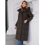 Self Heating Lining Long Winter Jacket Women In Loose Style For Extreme Cold Conditions for sale