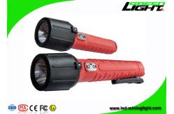 China 1300Lum Rechargeable Led Flashlight 25000Lux GL-T666 IP68 15hrs Long Working Time supplier