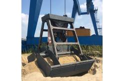China Radio 50 Cbm Wireless Remote Control Grab Hydraulic Clamshell Bucket supplier