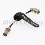 BNC Female To Right Angle Male SDI Cable With BNC Connectors 50Ω Resistance for sale