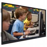 VESA Standard Wall Mount Interactive Flat Panel with 4mm Tempered Glass and 6 Array Mic Built In for High Responsiveness for sale