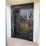 Customized Aluminium Fences And Gates Swing Rustproof Features
