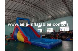 China Newly design! hot style inflatable water slide with a pool supplier