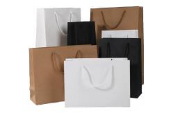 China Custom Printed Shopping Bags Reusable Paper Bags With Logo supplier