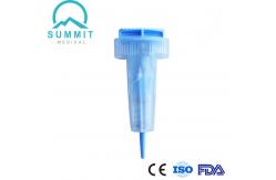 China Sterile Push Button Lancet 28G 1.6mm For Blood Glucose Testing supplier