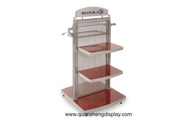 Wire Garment Rack with wire shelvings
