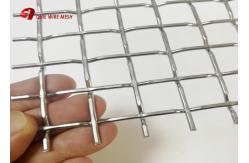China Architectural Mining Screen Mesh Woven Wire Locked Crimped Mesh In Stainless Steel supplier
