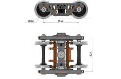 China AAR Standard Casting Railroad Wagon Railway Freight Bogie supplier