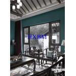 German DIN Wood Clad Replacement Windows 90mm Thickness ISO9001 for sale