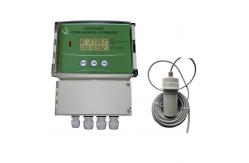 China 1mm Resolution  Non Intrusive Ultrasonic Liquid Flow Meter supplier