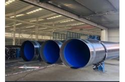 China 6M 12M Extra Long Size Carbon Steel Pipess With Punching Processing supplier