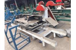 China China Round Log Table Circular Saw Mill Machine TC1500 Twin blades circle saw supplier