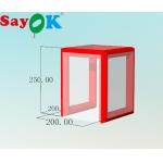 Oxford Cloth Cube Medical Isolation Tent Disinfection Channel For Urgency Rescue for sale