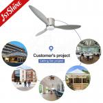 Remote Control LED Ceiling Fan with Low Profile Design and Energy Saving Function